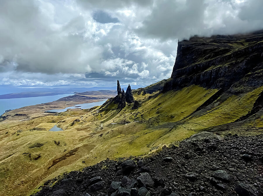 The unmistakable rock formations of the Old Man of Storr.